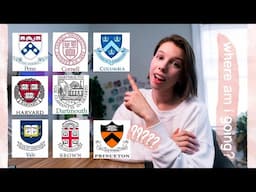 how i got into an ivy school | let's get a neuroscience phd!!