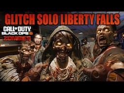 GLITCH SOLO GOD MODE ET MUNITION ILLIMITE ! XP ET CAMOUFLAGES FACILE ! (BO6 ZOMBIE LIBERTY FALLS)