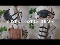 Most & Least Used Bags 2022 | Marc Jacobs, Celine, Coach, Longchamp and More | Black Friday Sales