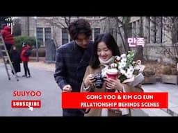 GONG YOO & KIM GO EUN lovely moments behind scenes ❤ #GONGYOO #KIMGOEUN #GOBLIN #Kdrama