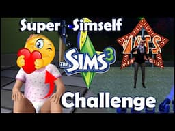 Sims 3 Super Simself Challenge! | Crashing into Stardom