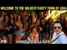 Travelling to the biggest party town of South East Asia | Mad Monkey Hostel Vang Vieng | Loas Vlog