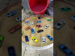 DIY Model Cars Table with Epoxy Resin