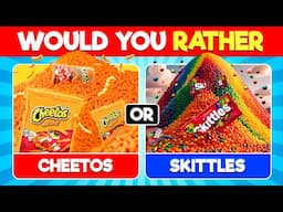 Would You Rather Savory vs Sweet