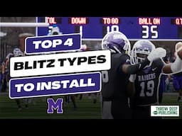 4 Blitz Types You Need to Install in Your Defense | Mount Union Defensive Playbook