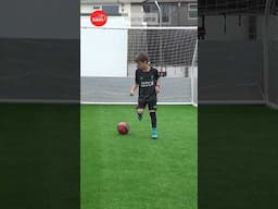 8 year old demonstrating the Maradona skill used by the legend to ghost past defenders #soccerskills