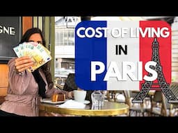 COST OF LIVING IN PARIS FRANCE? | Monthly breakdown as an international student, intern and CDI