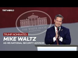 Who’s Mike Waltz, Trump’s nominee for national security advisor