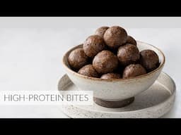 ENERGY BITES (9 grams of protein per ball) | no dairy, no grains