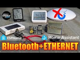 Home Assistant ETHERNET Bluetooth Proxy How To - Lilygo POE ESP32