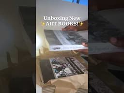 Unboxing New Artbooks! (ASMR) #artbooks #unboxing