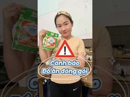 Mẹ nào cho con ăn đồ ăn đóng gói thì lưu ý nha #mebim  #mebimsua #beandam #andamblw #andamkieunhat