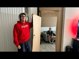 We Built A Secret Room In Our Apartment!