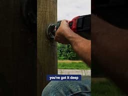 How to Cut a Mortise with Precision  Router and Chisel Techniques | Agricultural Fence 🛠  #farming