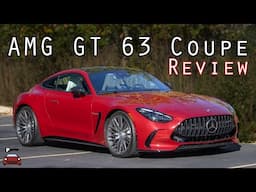 2024 Mercedes GT 63 AMG Review - A $206,000 V8 Twin-Turbo Coupe!