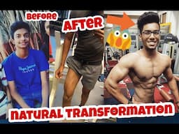 My 1 Year Natural Body Transformation | Skinny To Fit Journey | Gym Motivation |