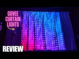 REVIEW: Govee Curtain Lights in 2024 - Still Worth It? Smart RGB Lighting | Giant Pixel Art Display!