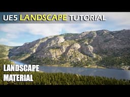 Unreal Engine 5 Landscape Material - UE5 Tutorial