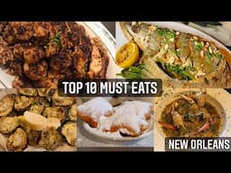 TOP 10 MUST EATS IN NEW ORLEANS | BOURBON STREET FOODIE RECOMMENDATION