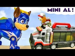 Mini Big Truck Al helps Chase and Rubble with the Funlings