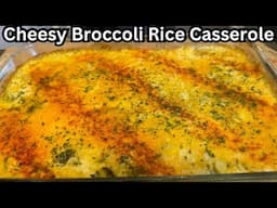 Cheesy Broccoli Rice Casserole Recipe