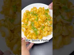 Try making this Mix Sauce Pasta recipe #shorts #trendingshorts #recipe #pastarecipe #viralvideo