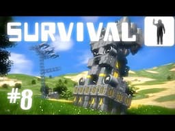 DRILL SHIP OF DOOM | Space Engineers MODDED Survival | Episode 8