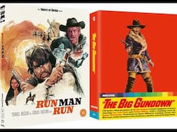 Unboxing: RUN, MAN, RUND & THE BIG GUNDOWN on Bluray (UK), two must-haves by Sergio Sollima