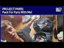 PROJECT PARIS: Pack For Paris With Me! I Tom Daley