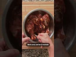 🍗 How to make Char Siu Chicken Drumsticks, like a Chinese chef! (叉燒雞髀) #Shorts