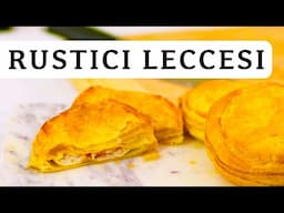 Pizza-Like Pastries from Italy! Simple RUSTICI LUCCESI Recipe