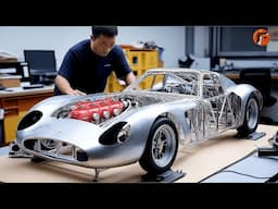 Building Metal Ferrari 250 GTO With Real Mechanisms | Start to Finish Build by @liumutou