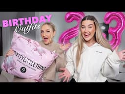 BESTFRIEND CHOOSES MY BIRTHDAY OUTFITS!