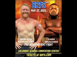 B2 Fighting Series 183 | Sam Alvey vs Cameron Graham Heavyweight Pro