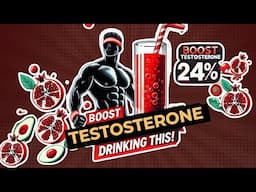 Boost Testosterone 24% By Drinking This | Increase Testosterone Naturally | Booster