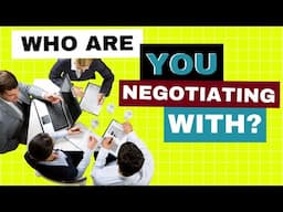 Reading Your Negotiation Counterpart - The 3 Types of Negotiators