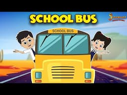 Fun In The School Bus | Kids Stories | Animated Stories | English Cartoon | English Stories