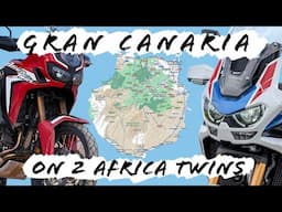 Gran Canaria on 2 Honda Africa Twins