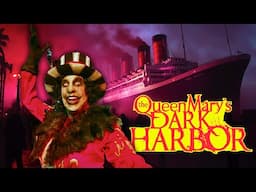 Queen Mary Dark Harbor 2024 - Crazy Haunt Event On A Haunted Old Cruise Ship?!