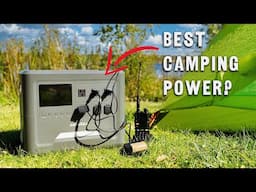 Portable Camping Power with the AmpAura Purea Solar Generator