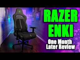 I Spent a Month With Razer's NEW ENKI Gaming Chair | Razer Enki Review