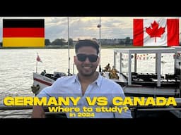 Masters in Germany or Canada? Best Study Abroad Destination in 2024🇩🇪🇨🇦