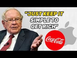 Warren Buffett: YOU CAN BECOME RICH BY KEEPING IT SIMPLE 💰 Munger: It's not very difficult 🤷‍♂️