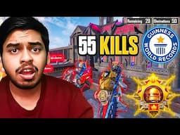 WORLD RECORD 55 KILLS HIGHEST EVER in 1 Match Zenos PUBG BEST Moments in PUBG Mobile