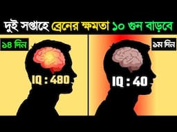 ব্রেনের কার্যক্ষমতা বৃদ্ধির উপায় | Brain Er Power Baranor Upay | Brain Er Sokti Baranor Upay