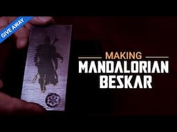 Making Mandalorian Beskar Steel/Ingot (Giveaway for Subscribers)