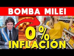 INFLACIÓN LLEGA A 0% 🚨 MEGA BOMBA MILEI: SALARIOS SUBEN, DÓLAR BAJA Y LA INFLACIÓN DESAPARECE