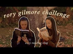 reading like rory gilmore for a week ☕🍁 cosy reading vlog