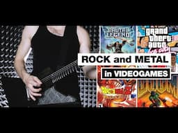 20 ROCK and METAL RIFFS IN VIDEOGAMES