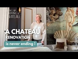 Transforming the Château Inside & Out: Working Toward the Future Living Room!